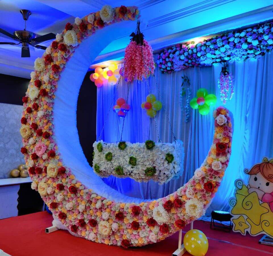 Naming Ceremony Decoration in Beed Shiv Arts and Events