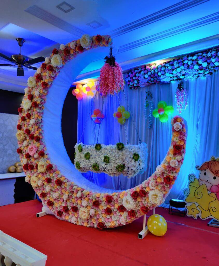 Naming Ceremony Decoration in Beed Shiv Arts and Events